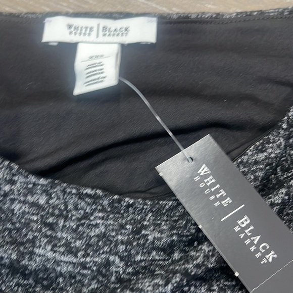 White House black market dark grey/black dress - Picture 3 of 3